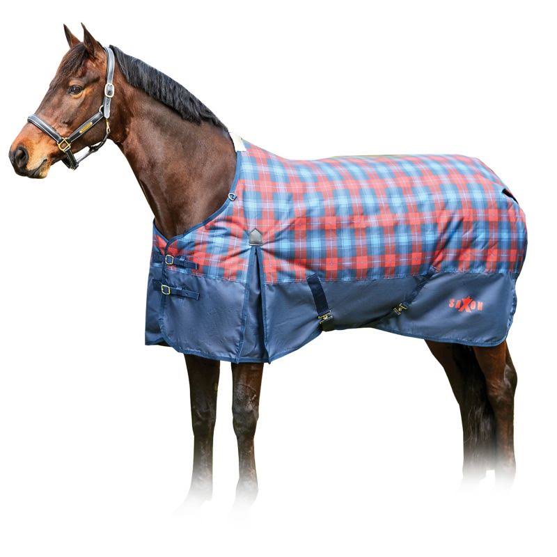 Navy/Red Plaid Heavy Neck 72 F9440