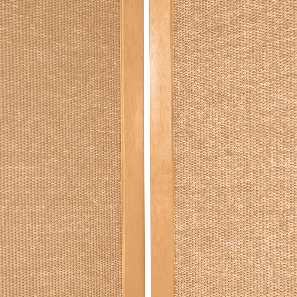 7 Ft Tall Jute Shoji Screen, 5 panels M628