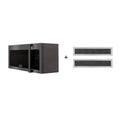 30 1.5 cu. ft. Over the Range Microwave in Black Stainless Steel with Set of 2 Charcoal Filters C74667