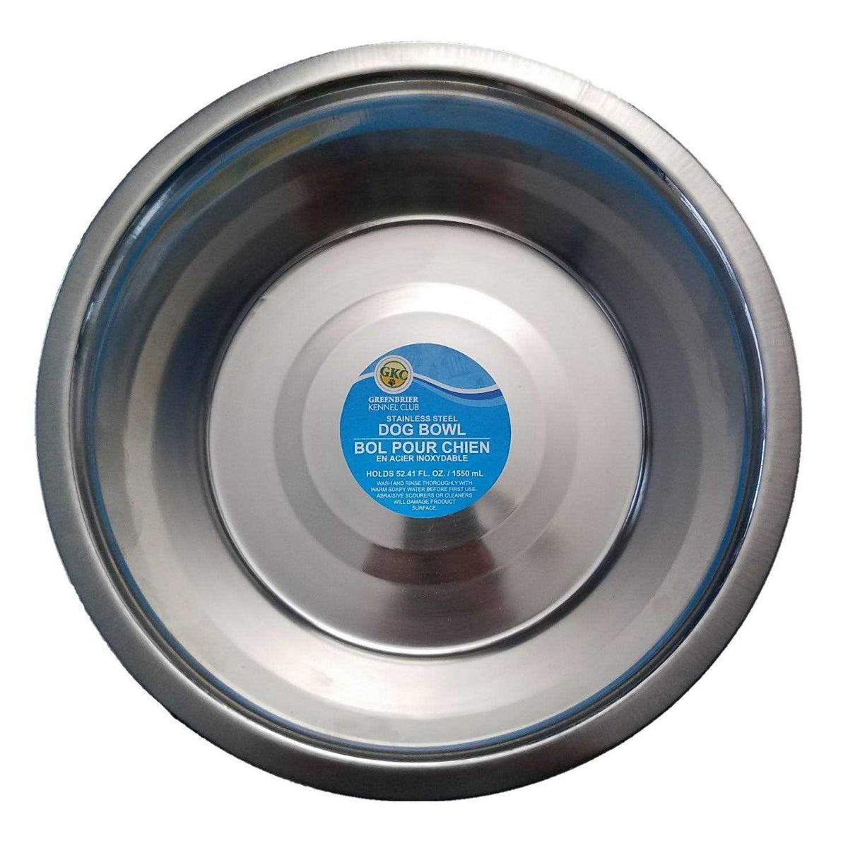 Large Stainless Steel Dog Bowls E42589