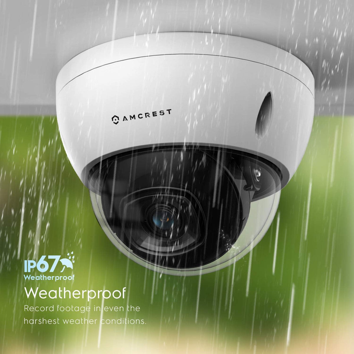 5MP 4K 8CH PoE NVR Security Camera System with 4 Dome Cameras, 2TB Hard Drive Q3837
