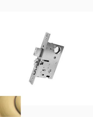 Satin Brass Brown Left Hand Lever Mortise Lock Less Cylinder I27658