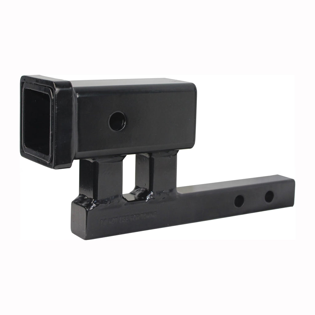 1-1/4" to 2" Hitch Adapter with 4" Rise and 3-3/8" Drop D93097