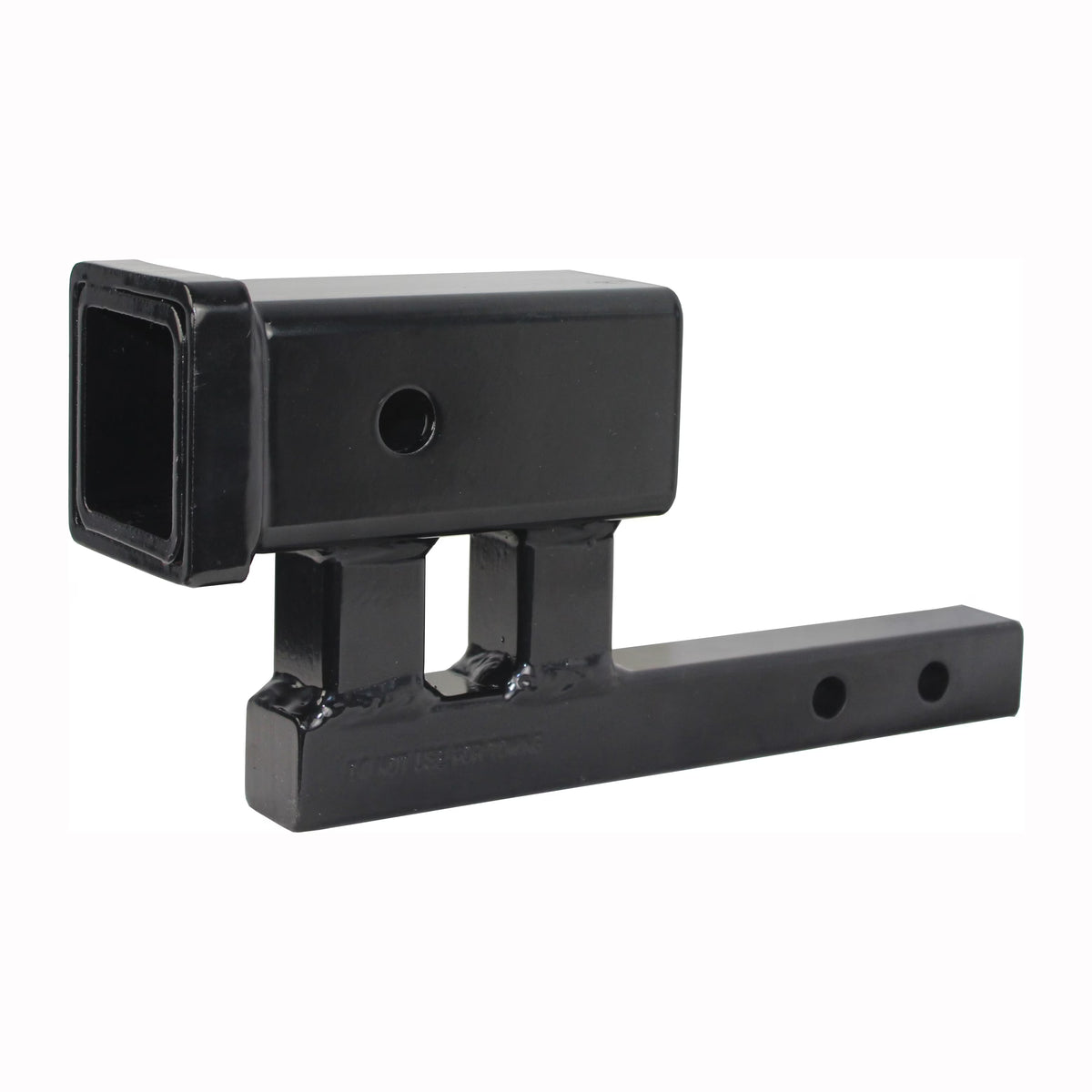 1-1/4" to 2" Hitch Adapter with 4" Rise and 3-3/8" Drop D93097