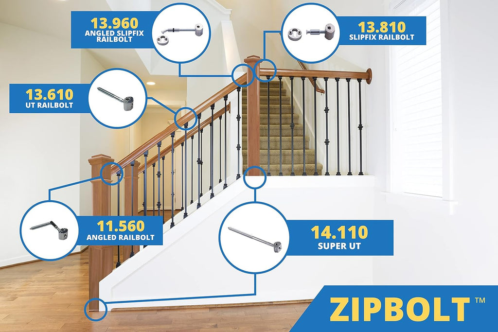 5 Pack Staircase Handrail to Fittings Connector O289380