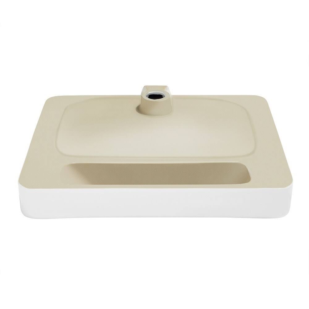 Rectangular Vessel Sink (White) V92654