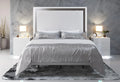Shiny White Queen Bedroom Set J17991