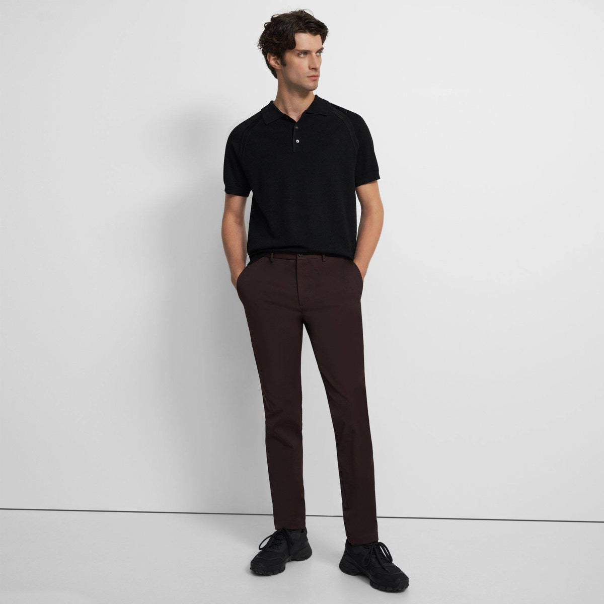 Theory Zaine Pant in Neoteric - Brown - 30 K501
