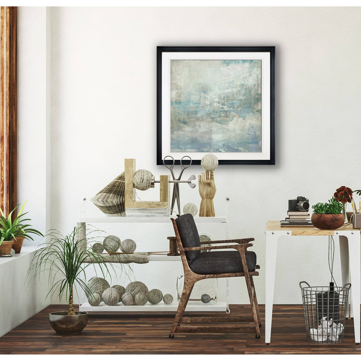 Framed Giclee Print 16x16 V114