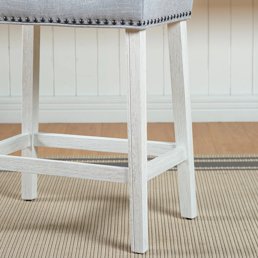 Upholstered Counter Height Stools Set of 2 K919973