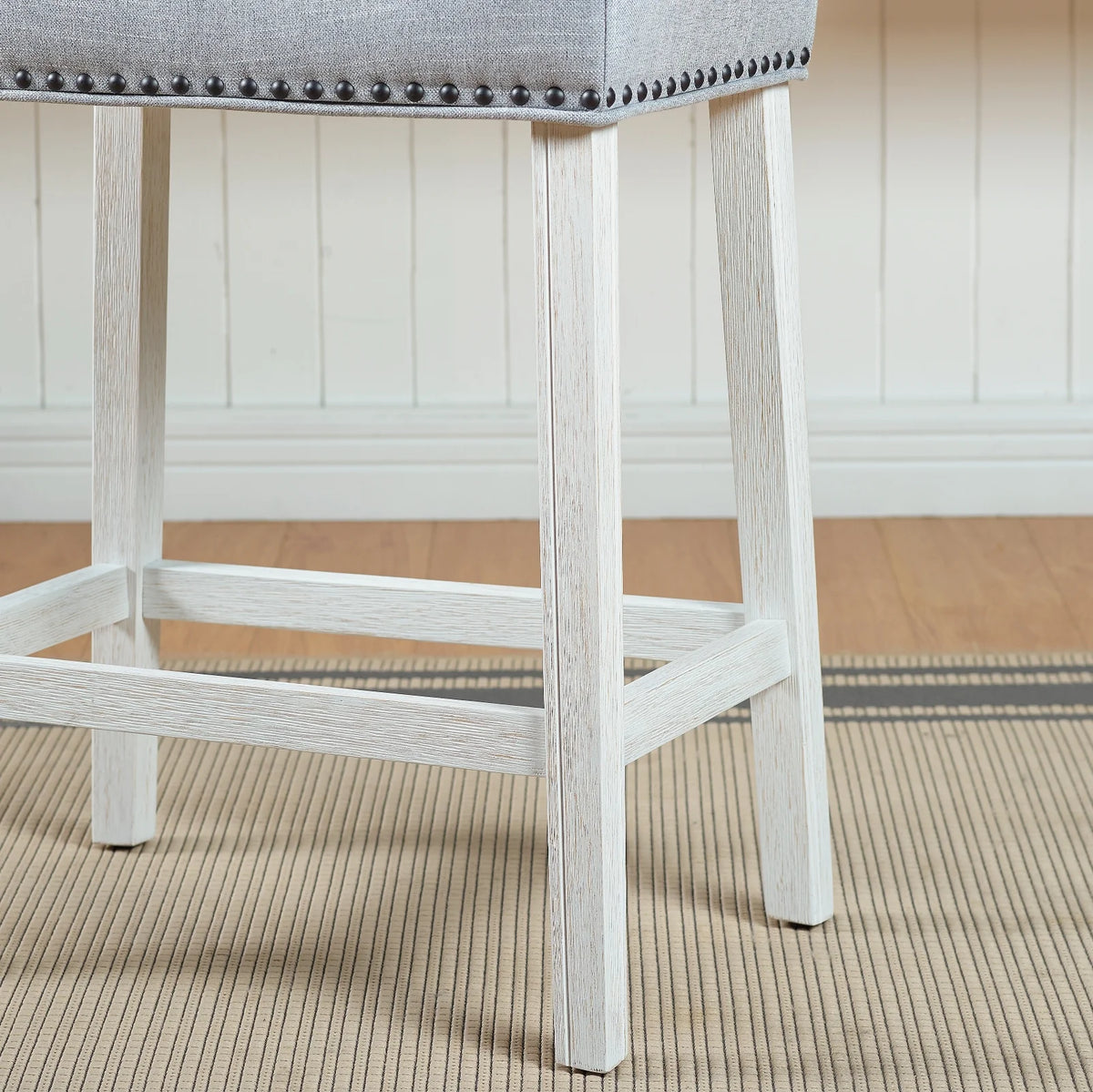 Upholstered Counter Height Stools Set of 2 K919973
