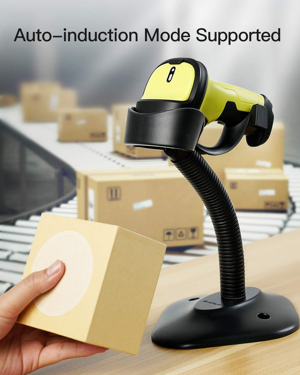 Wireless Barcode Scanner, 2600mAh Battery, 35M Range, Pack of 2 W22480