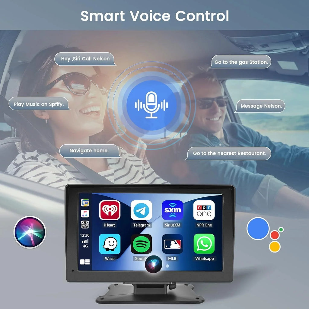 7 Inch Wireless Portable Car Touch Screen with Bluetooth B31736