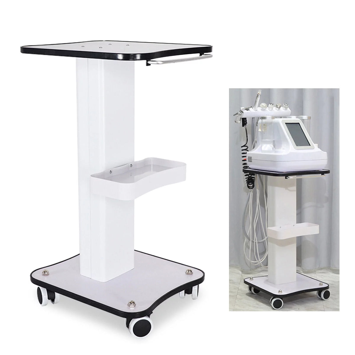Beauty Trolley Rolling Cart 13.4"X14.96"X27.2" G54999
