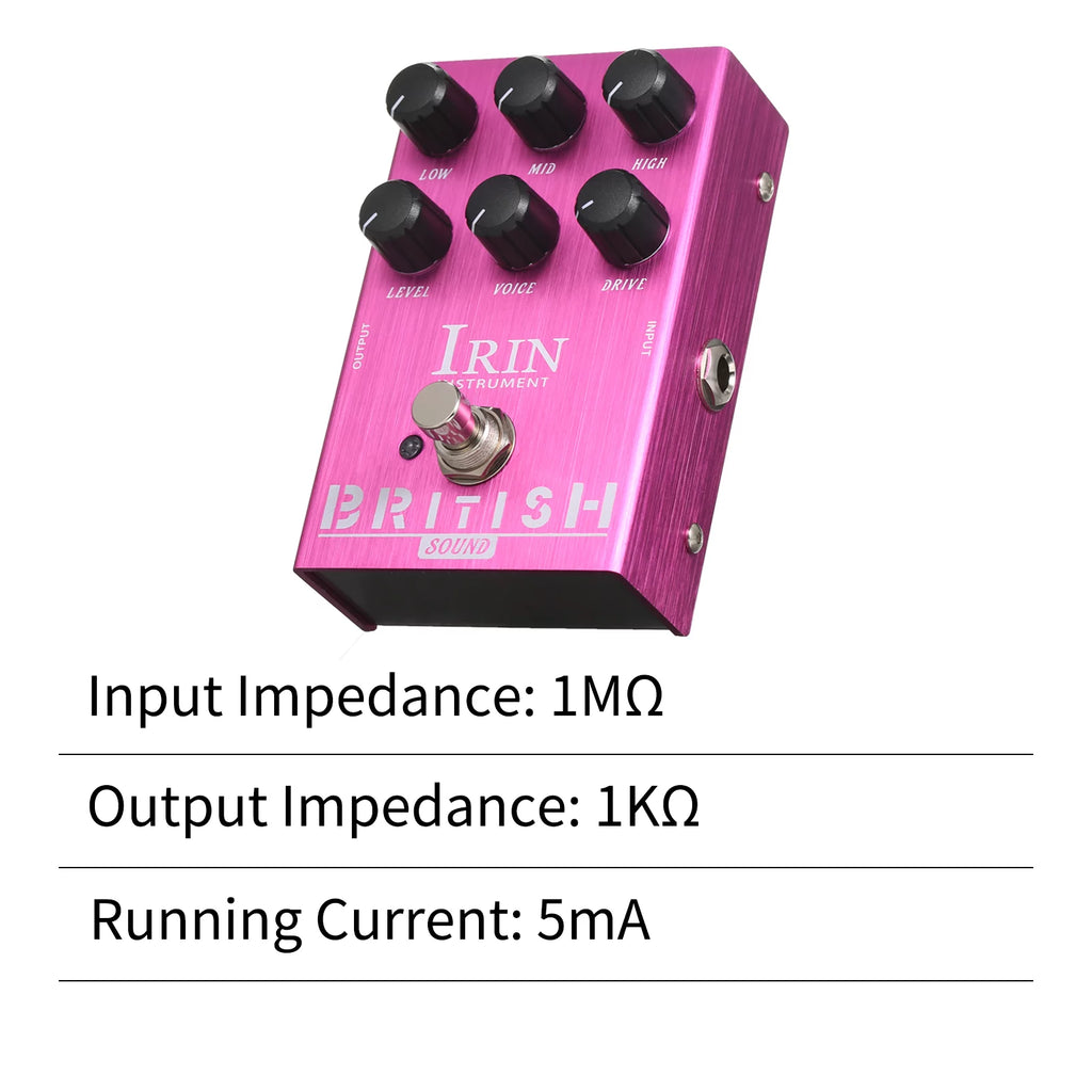 Guitar Effect Pedal Speaker Simulator Purple R7563