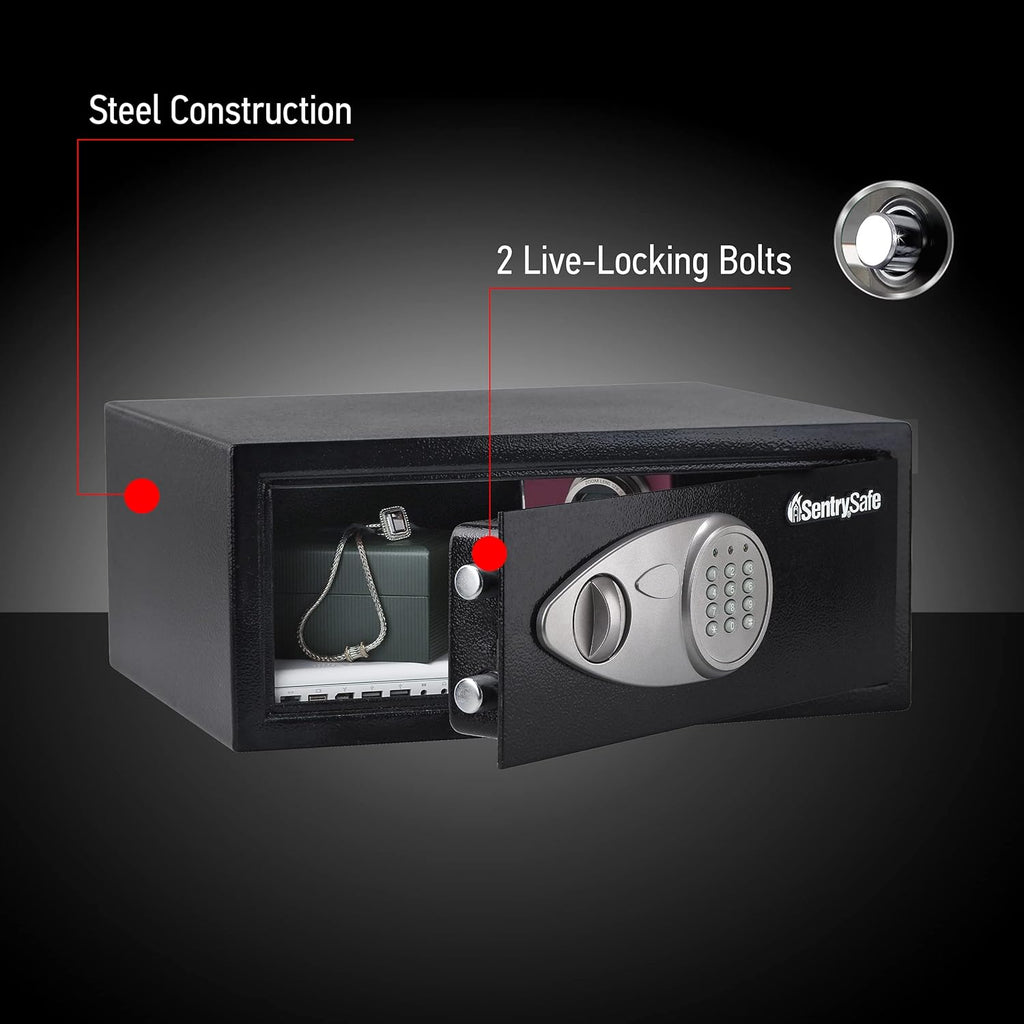 Black 0.7 Cubic Feet Digital Safe F14719