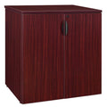 Mahogany Stackable Storage Cabinet X163735