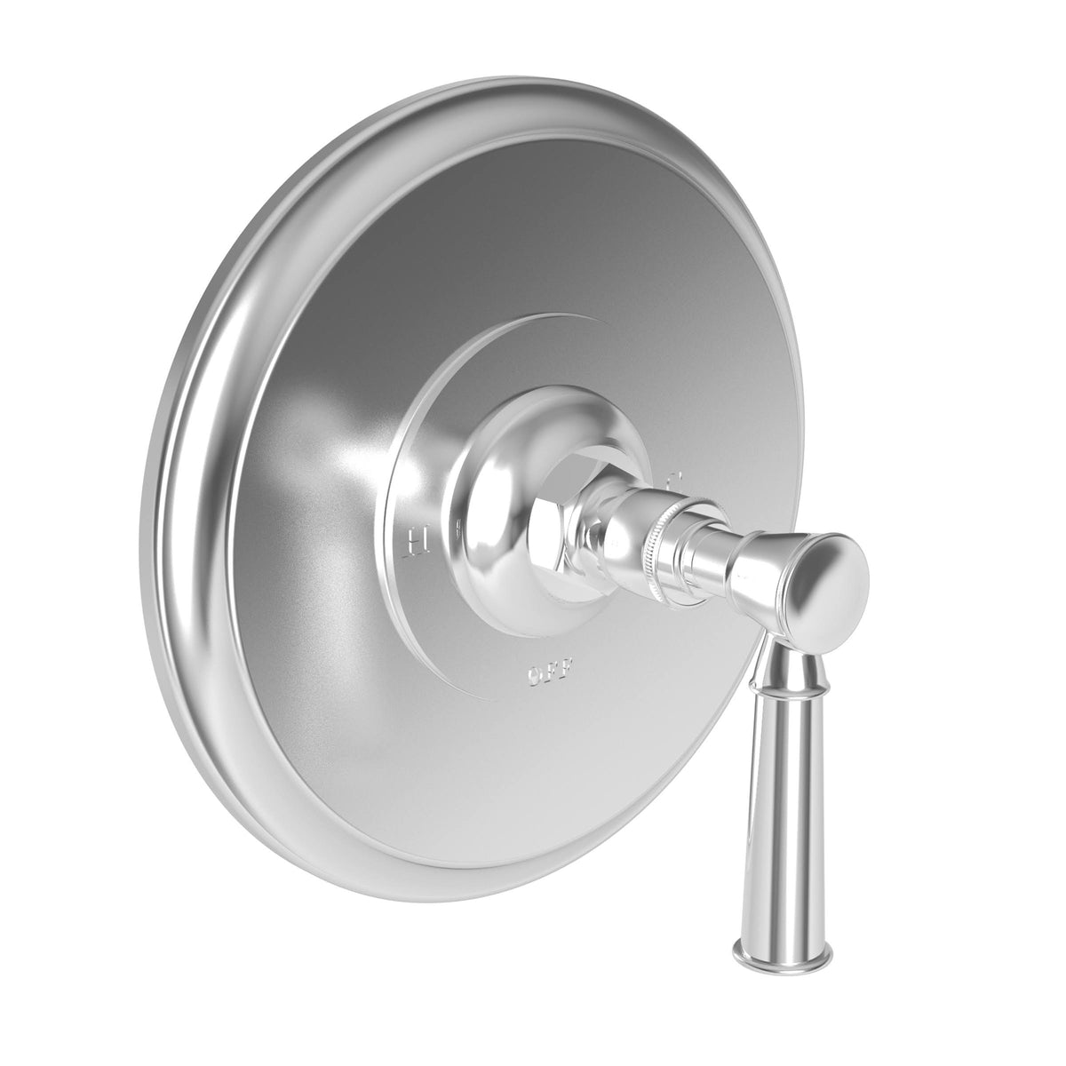 Weathered Copper Balanced Pressure Shower Trim Plate with Handle X1909