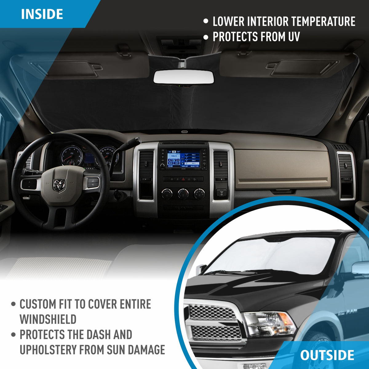 Windshield Sun Shade J5686