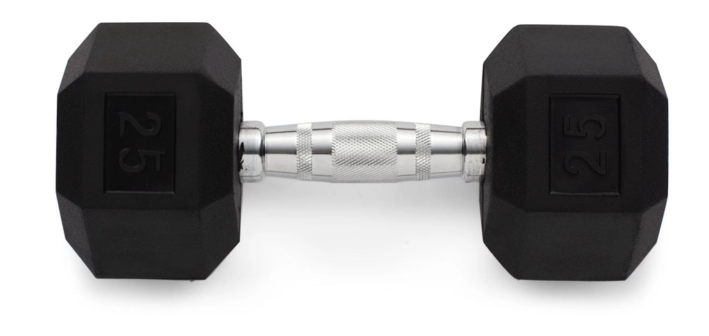 Rubber Hex Dumbbell 45 lbs R638441