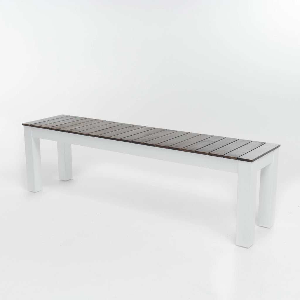 3 Piece Acacia Wood Picnic Dining Set with Benches V68096