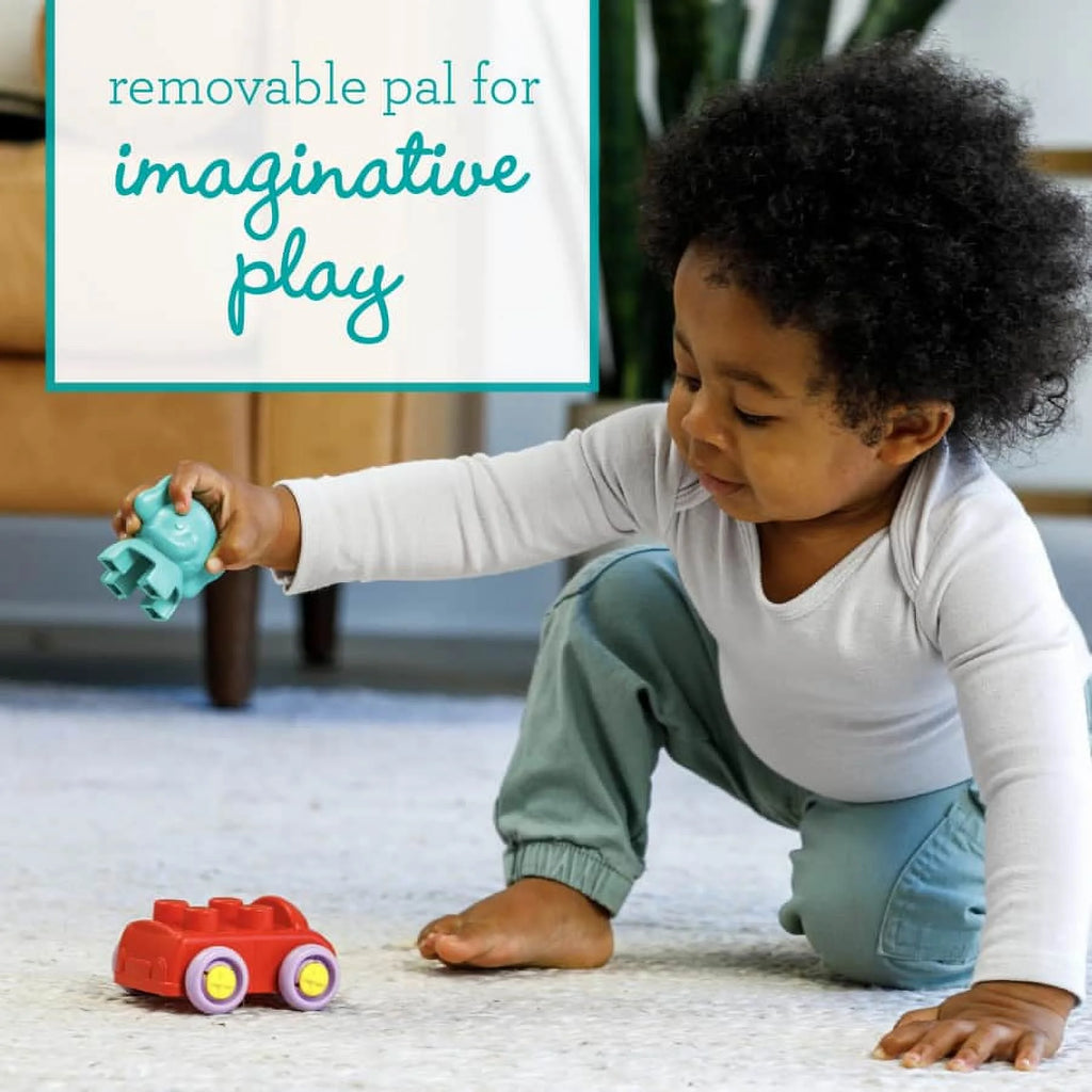 Stack & Go Explorer Car and Elephant, 0-48 Months, Multicolor, 2-Piece P717594