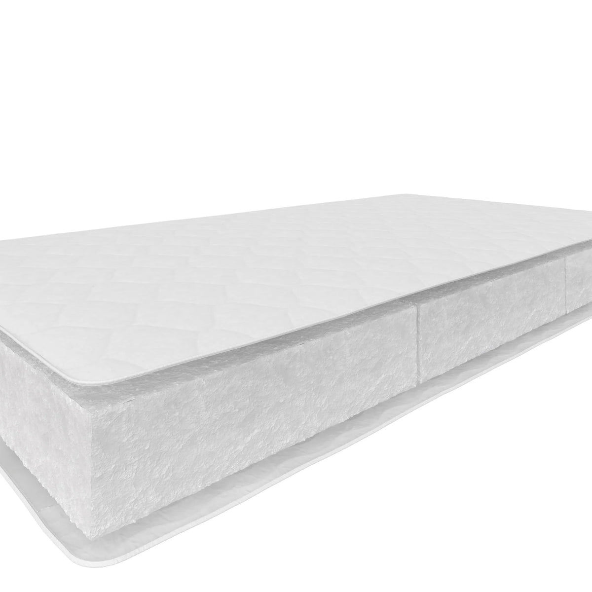6 Inch Polyester Fill Mattress, Twin Size Y90881
