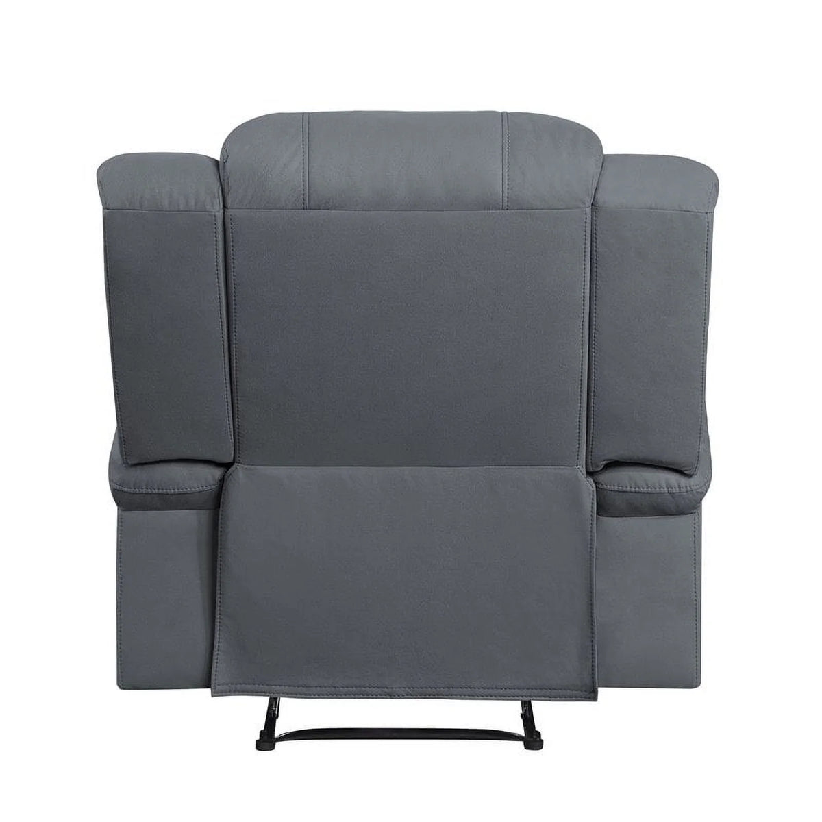 Graphite Blue Microfiber Reclining Chair U46689