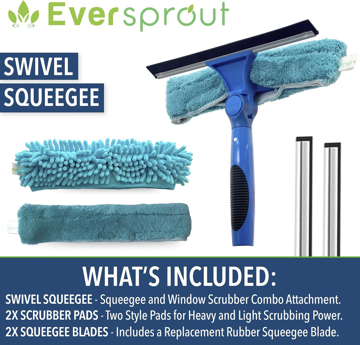7-to-25 Foot Car Wash Kit with Extension Pole, Scrub Brush, Squeegee, Carwash Mitts, Microfiber Towels L769