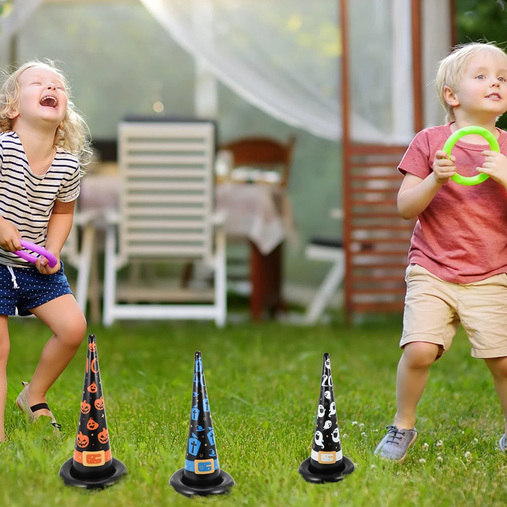 Inflatable PVC Throwing Ring Toss Game X331243