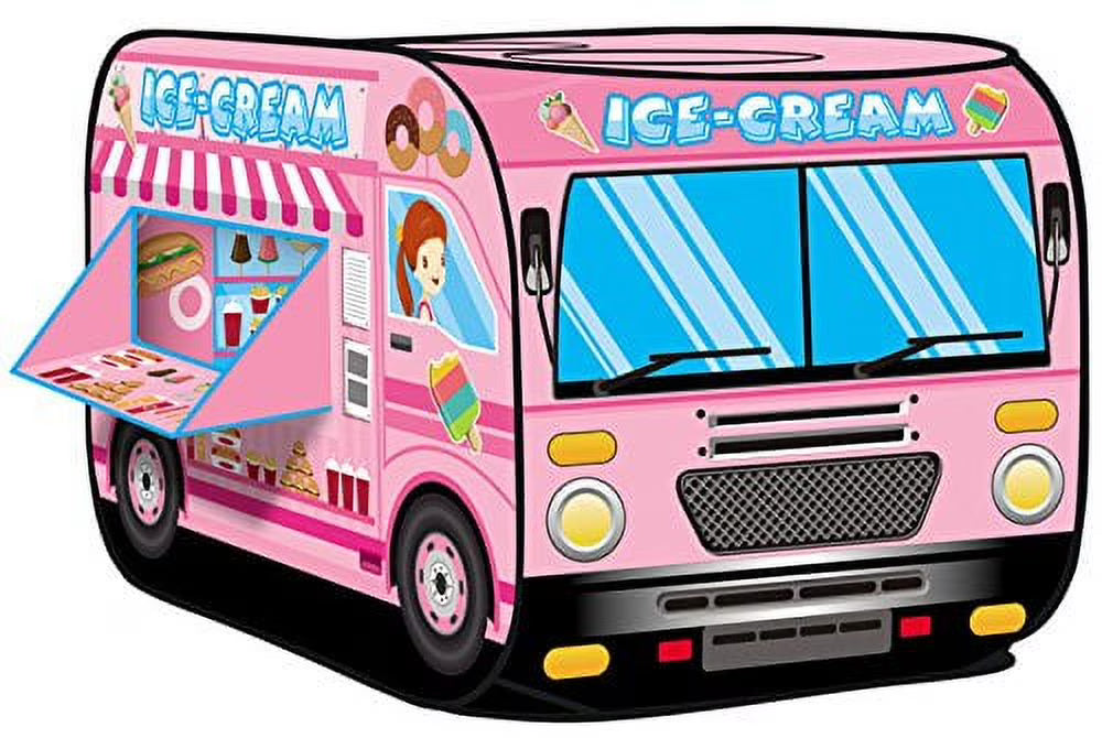 Ice Cream Truck Pop Up Kids Play Tent R2601