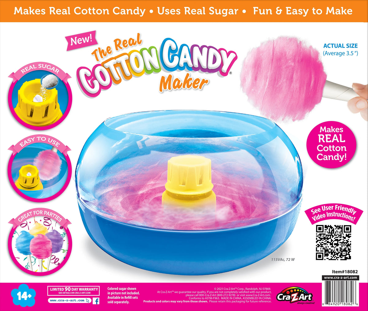Cotton Candy Maker Activity Set E392555