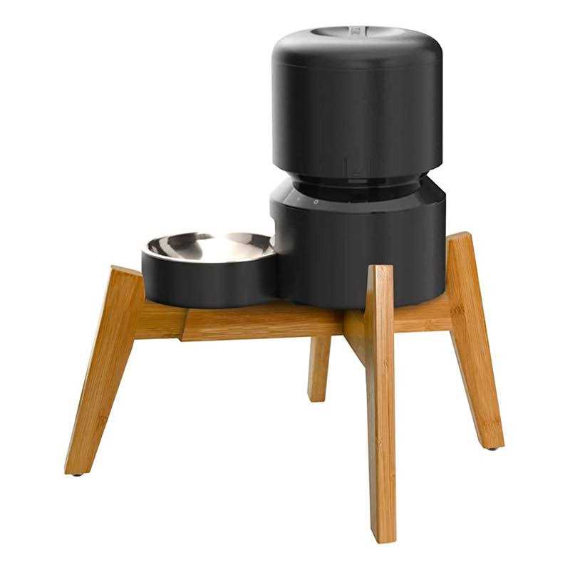 Dog Water and Food Dispensers Stand U6556