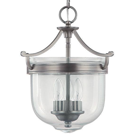 Antique Nickel 3 Light Foyer O81921