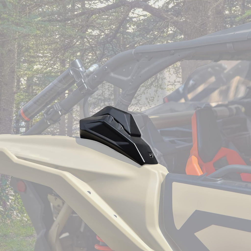 Rear Cage Trim Plastic Cover for Maverick X3, C Pillar Protection Shield Guard Plate, 2PCS B5750