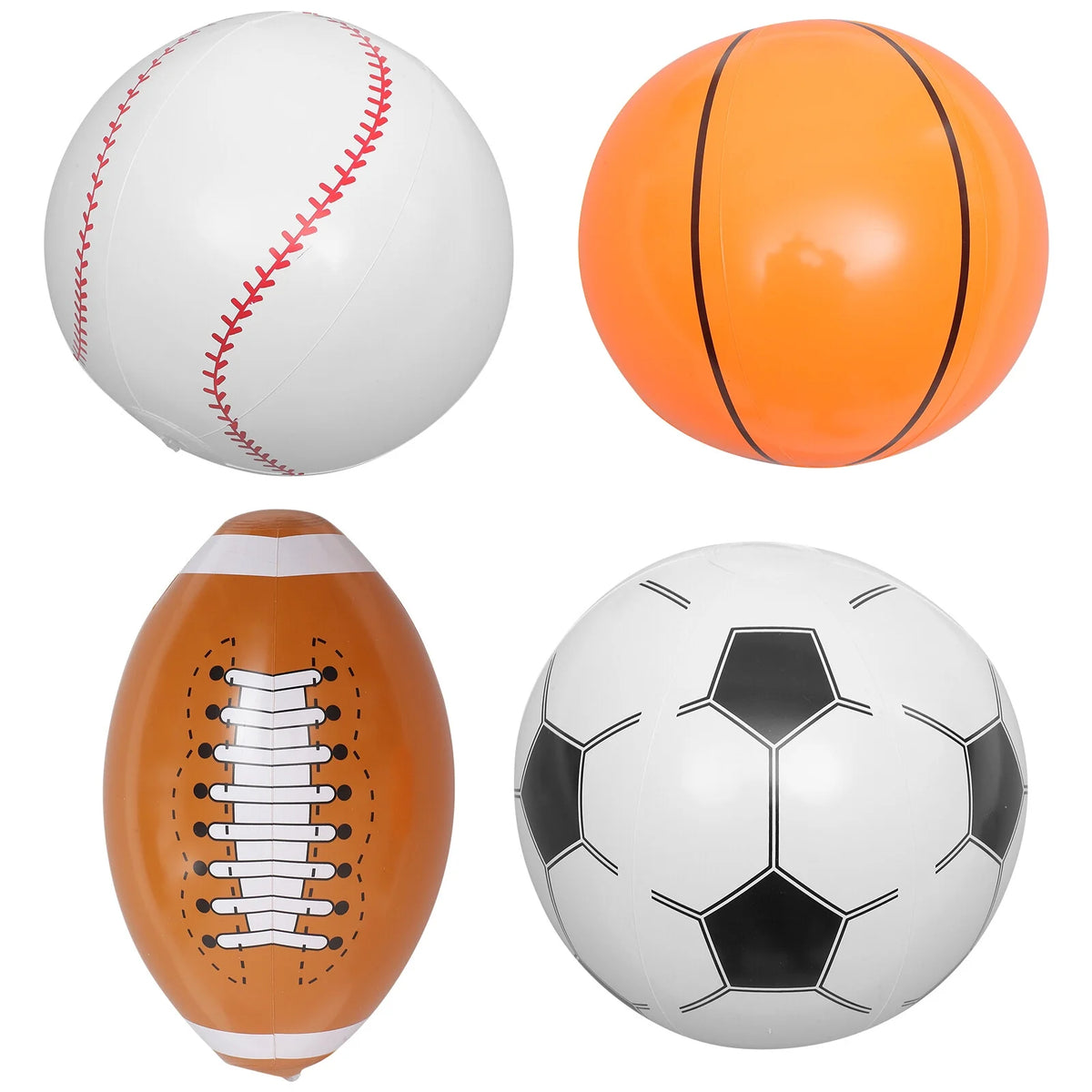 Inflatable Beach Ball 4pcs J185
