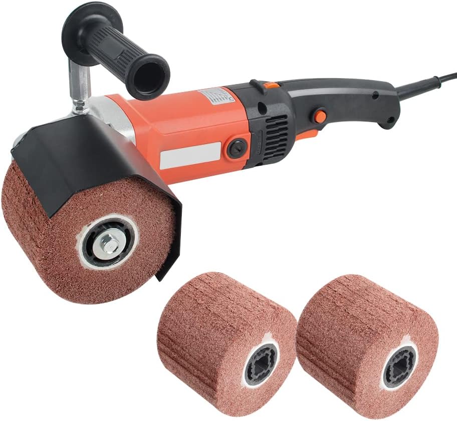 1400W 110V Electric Polisher 6 Speed Adjustable Handheld Sander with 2 Polishing Wheels P4268