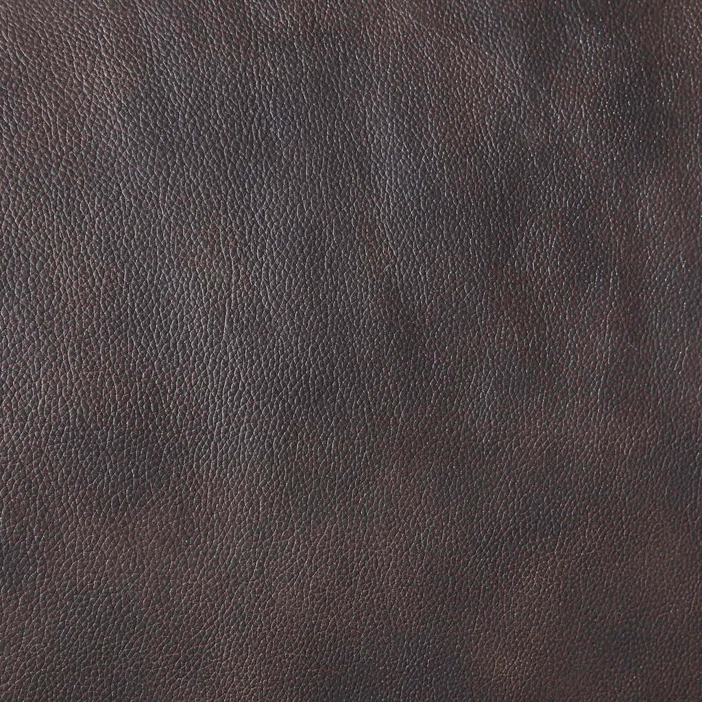 Brown Leather Glider Recliner Q2470