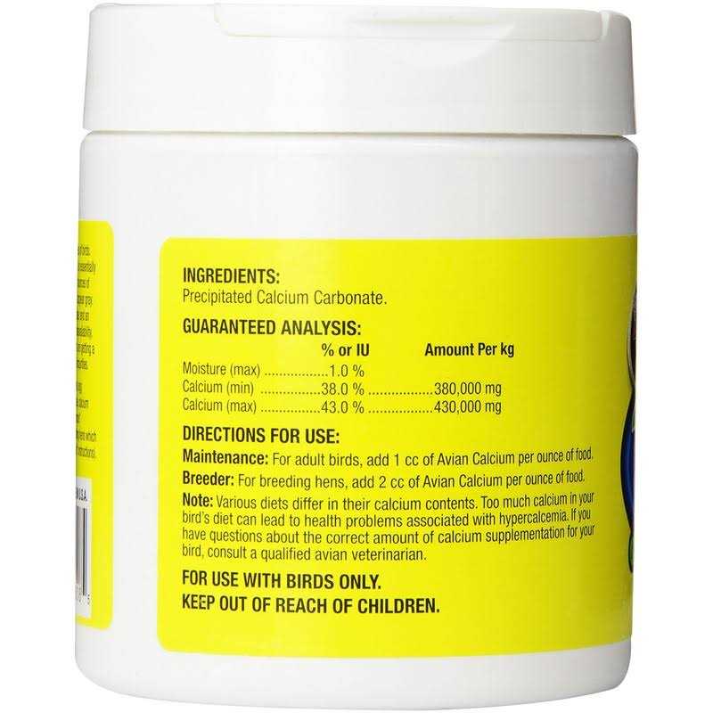 Avian Calcium Q77474