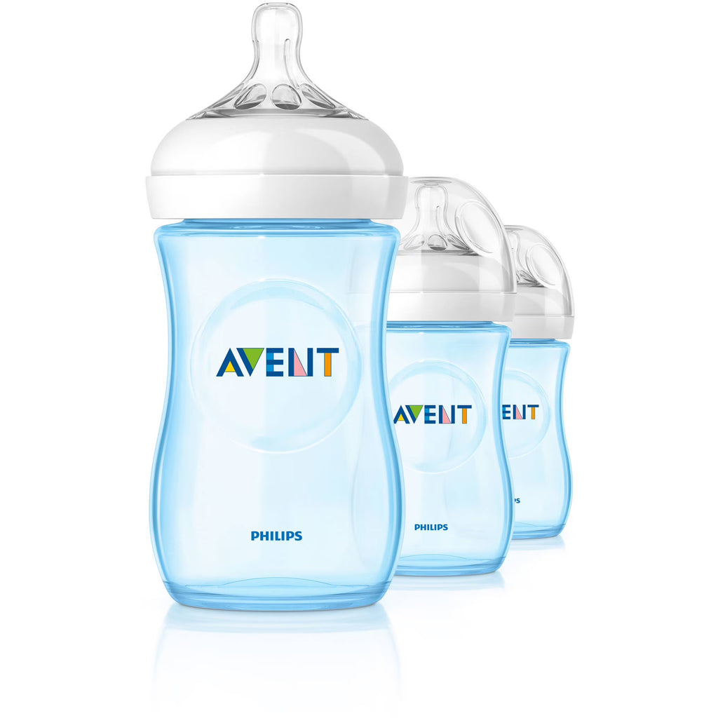Natural Bottles 9 oz 3-Pack Blue F511