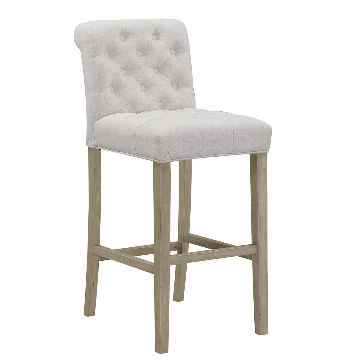 Beige 29" Bar Stools Set of 2 O570