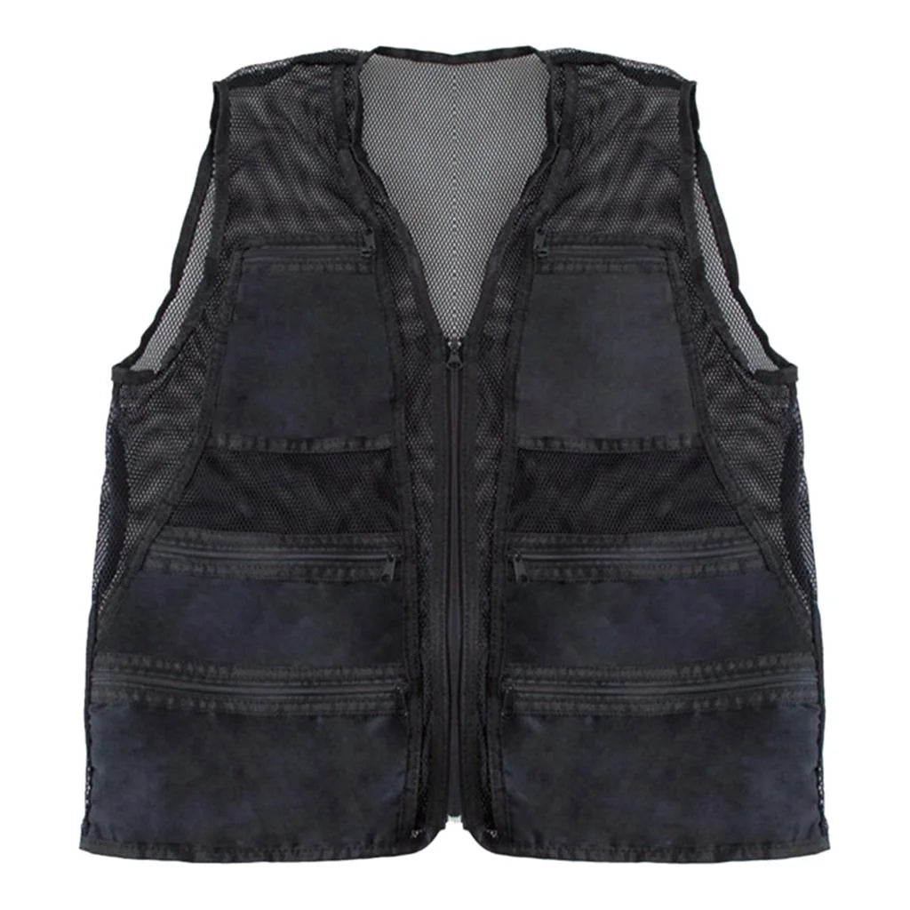 Mesh Breathable Fishing Photography Travel Waistcoat Jacket Z237605