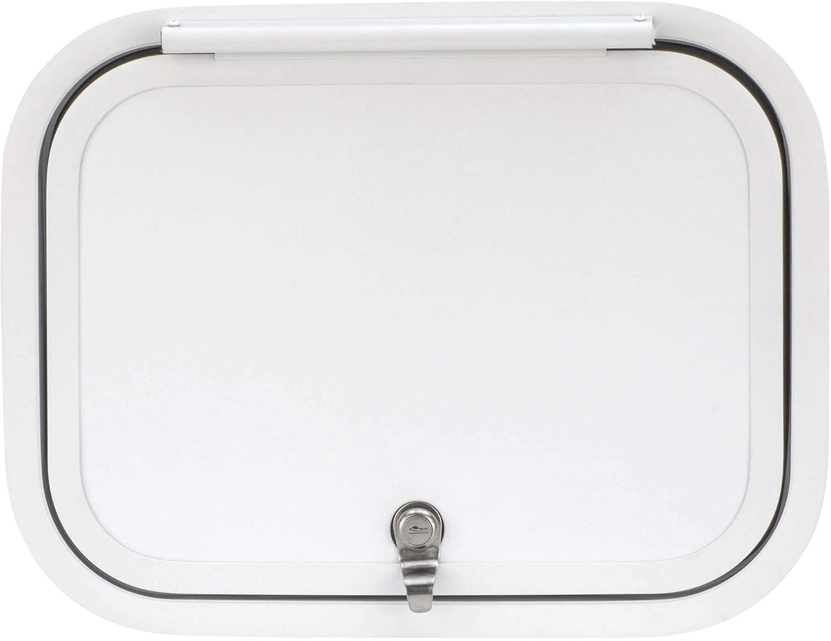 RV Baggage Door 12 Wide x 16 High with Rounded Corners A498673