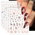 All Holiday Nail Art Stickers Self-Adhesive V5692