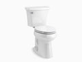 2-Piece 1.28 GPF Single Flush Elongated Toilet in White Y515842