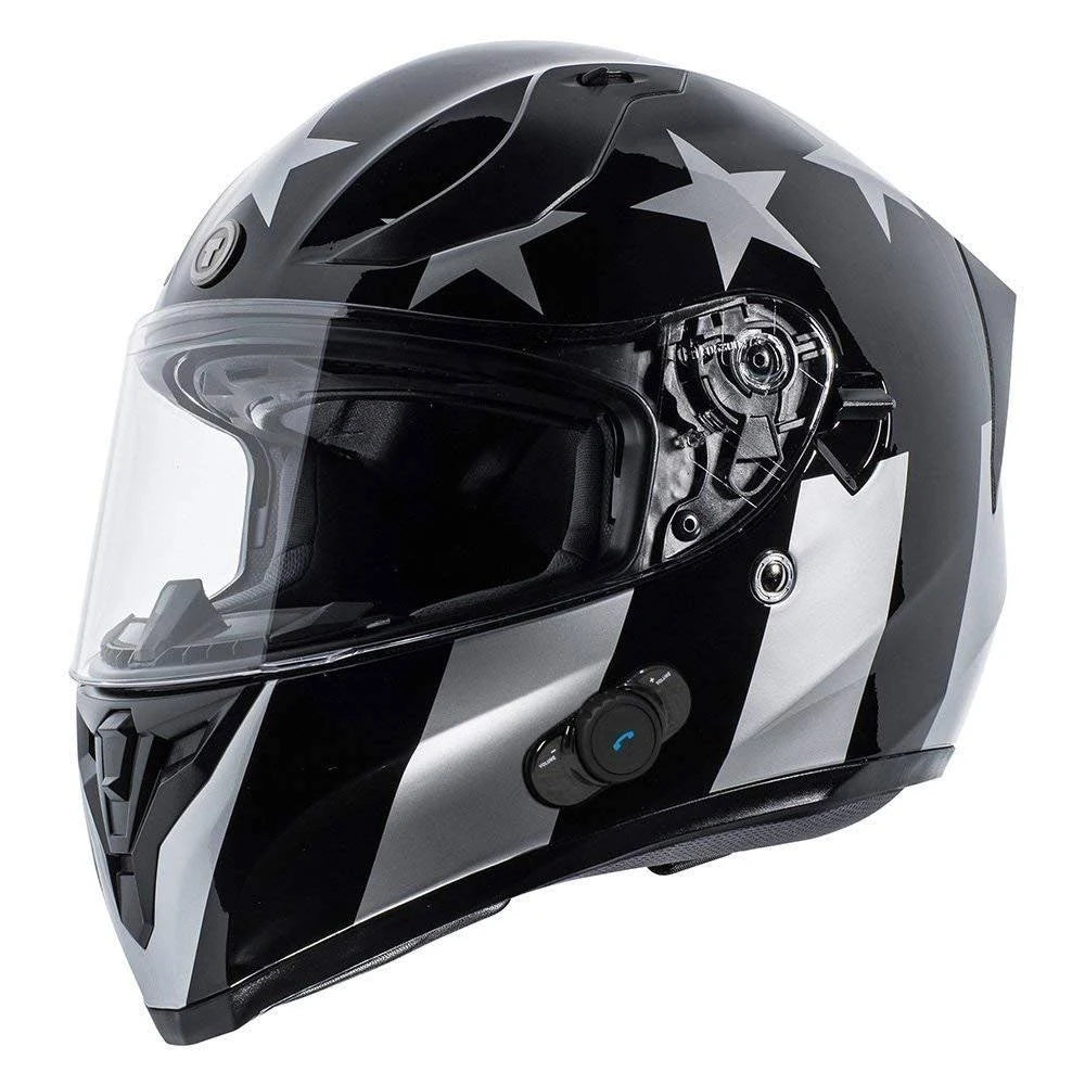Flat Black Captain Shadow Helmet 2XL C389