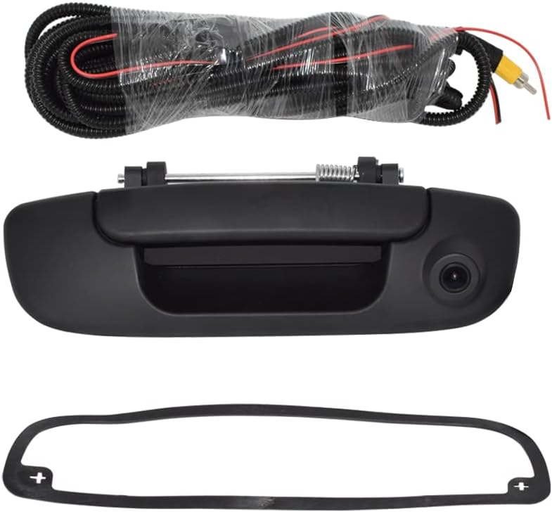 Black Tailgate Handle with Backup Camera Pack of 2 G733