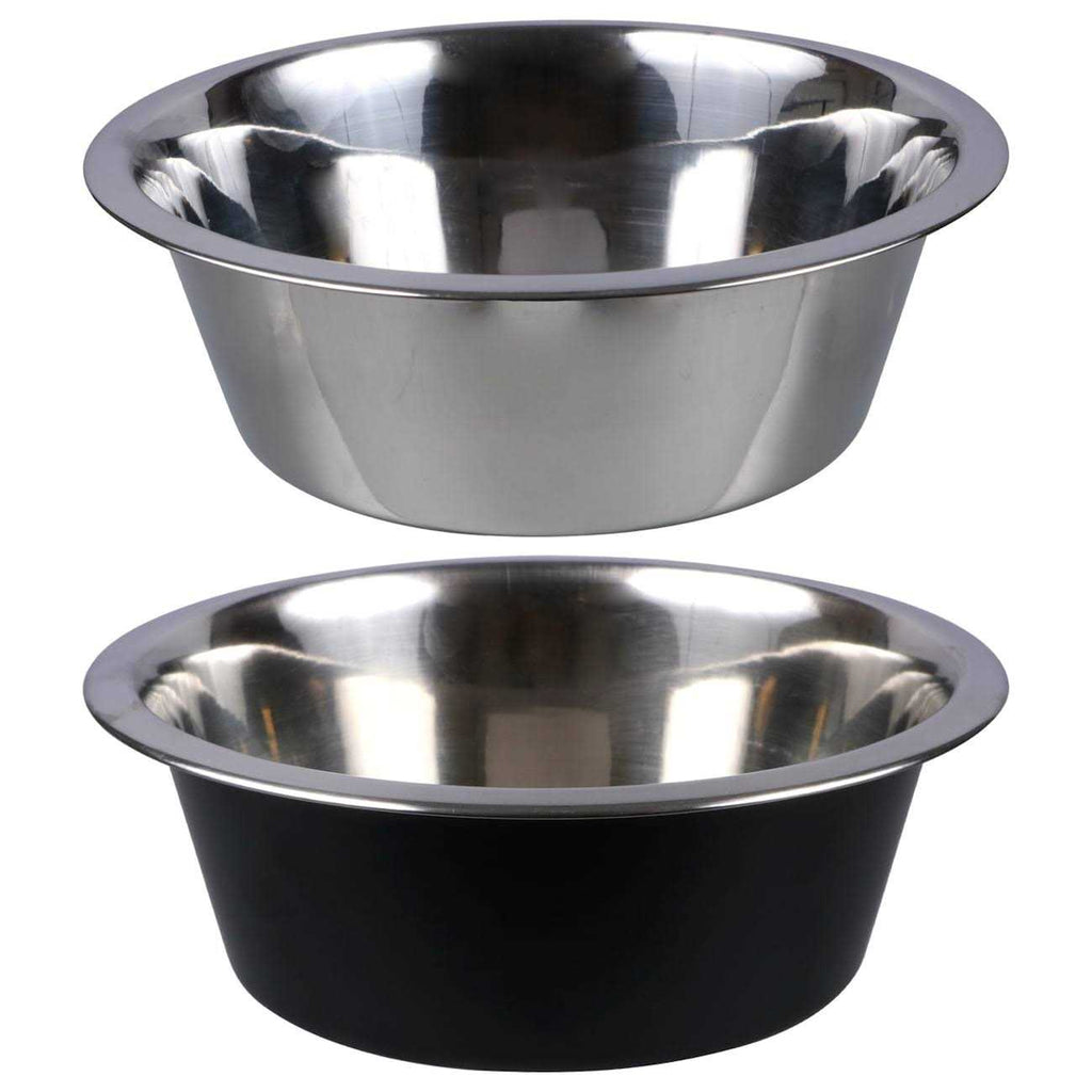 Large Stainless Steel Dog Bowls E42589