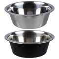 Large Stainless Steel Dog Bowls E42589
