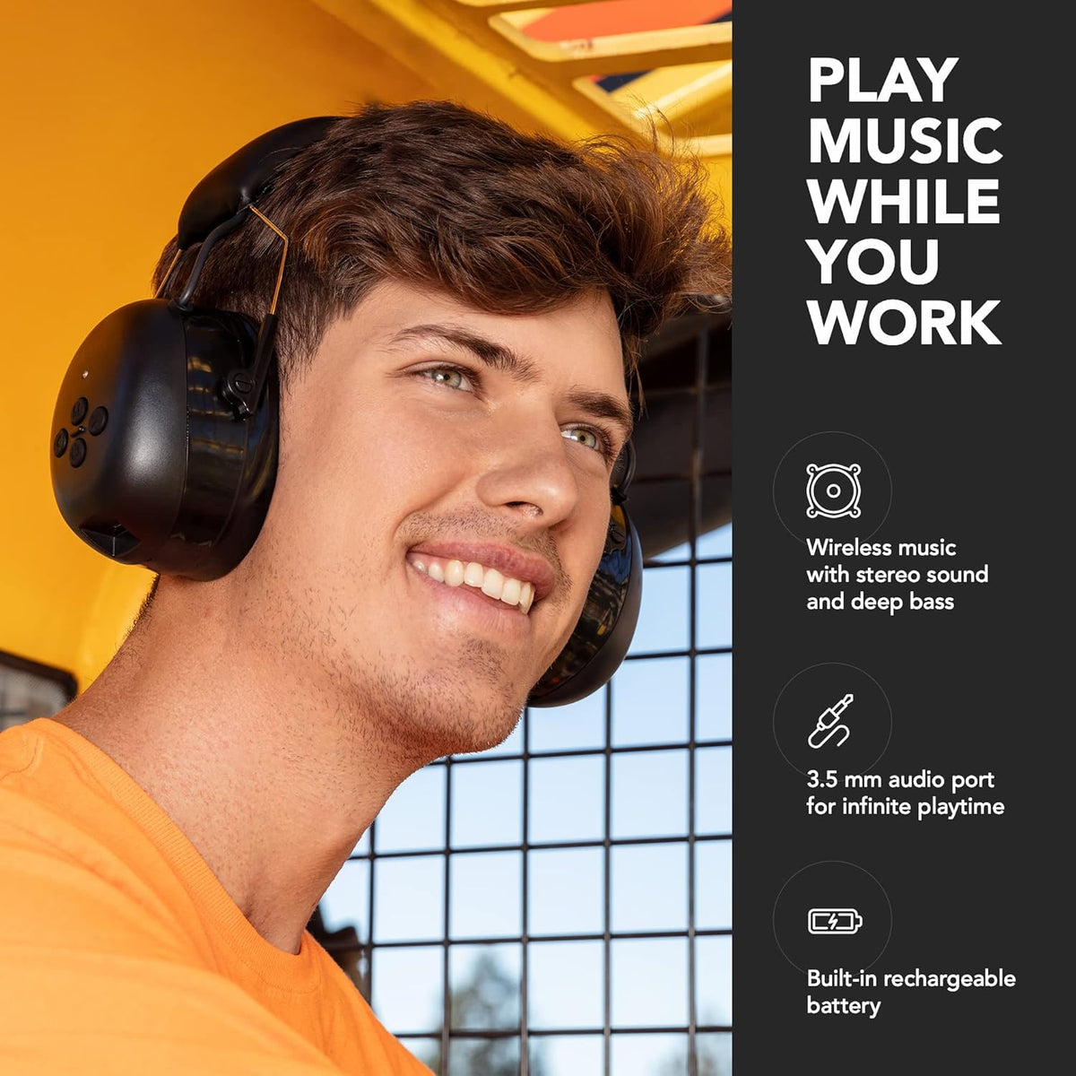 Noise Cancelling Safety Ear Muffs N754